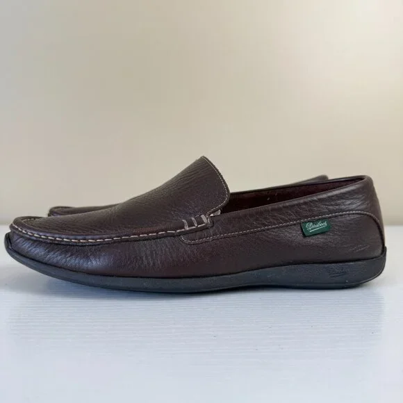 EUC Paraboot Brown Leather Loafer